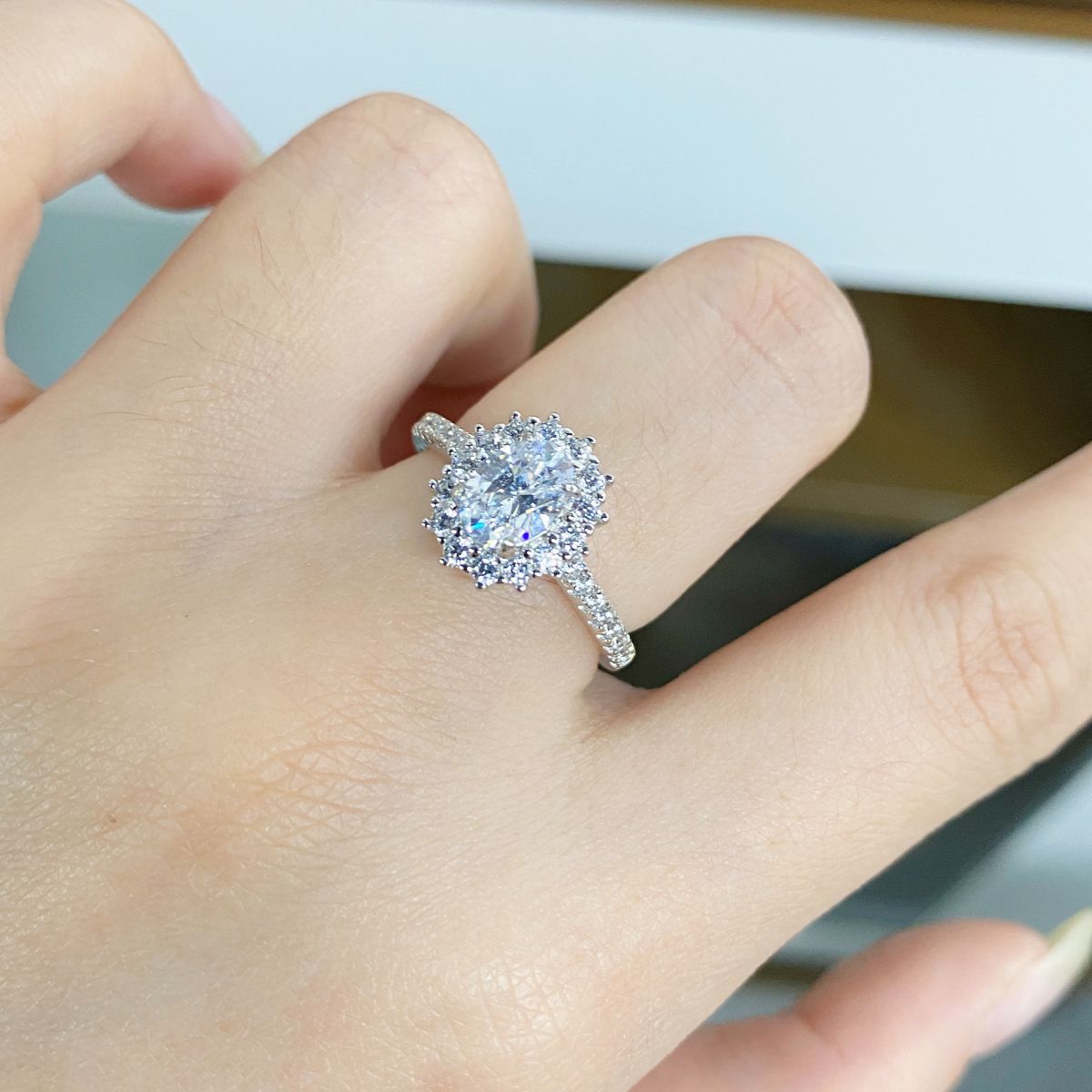 Andromeda - Moissanite